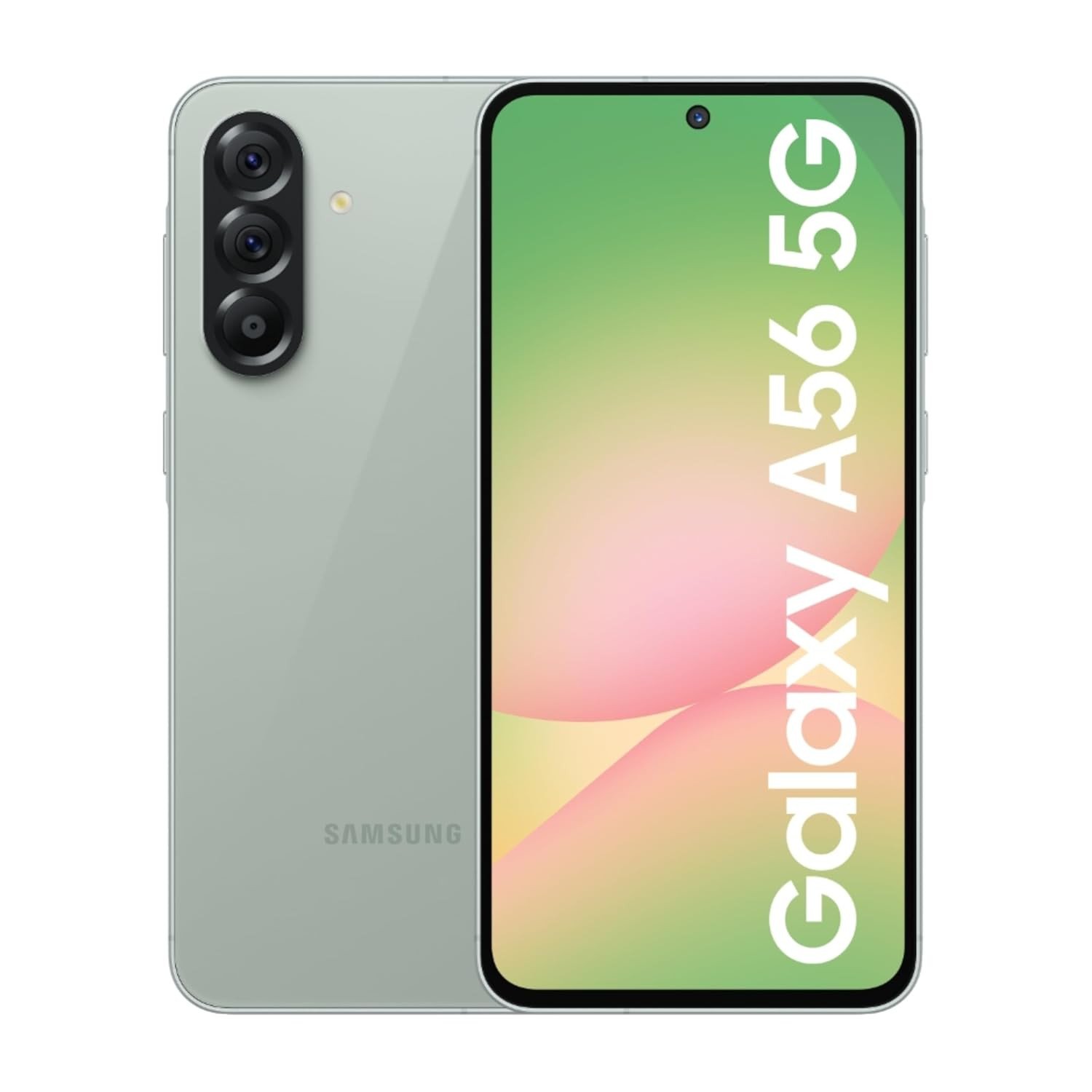 Samsung Galaxy A56 5G (Awesome Olive, 12GB, 256GB) | Metal Frame | Gemini Live | Awesome Intelligence (AI): Circle to Search, Instant Slo-Mo, Auto-Trim, Object Eraser | Flagship Grade Camera Visit the