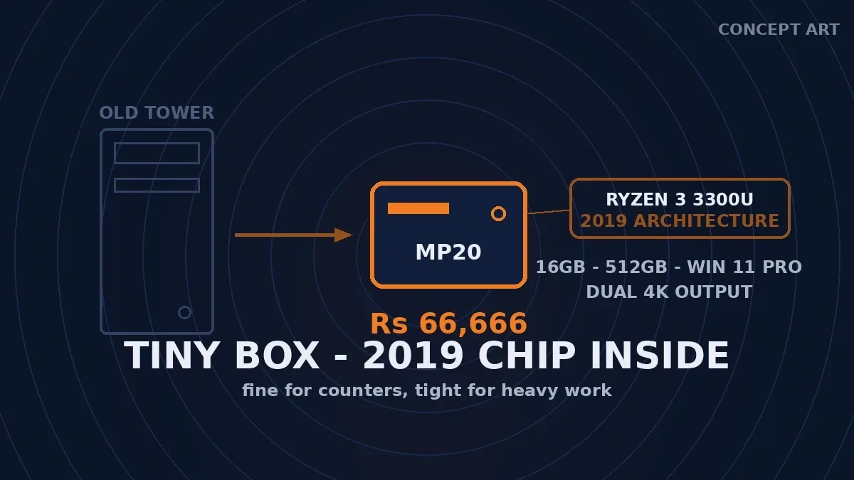 Blackview MP20 Mini PC at Rs 66,666: What to Check First