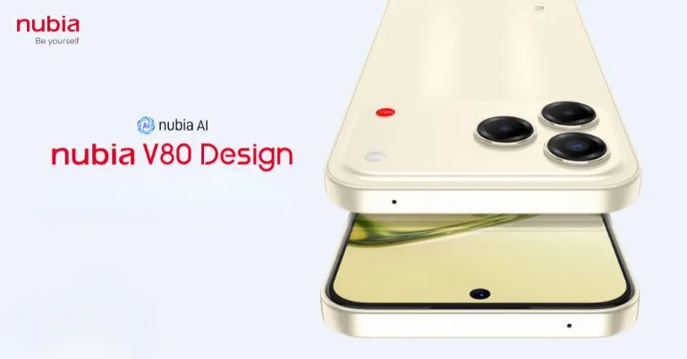 ZTE Nubia V80 Design