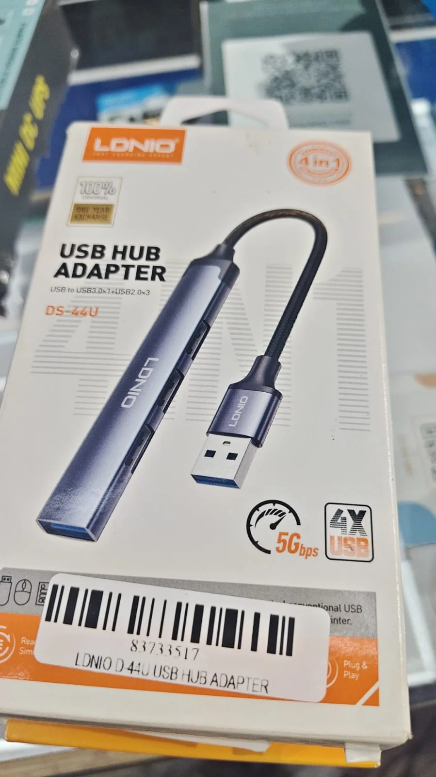 TYPE -C HUB ADAPTER 6 IN 1